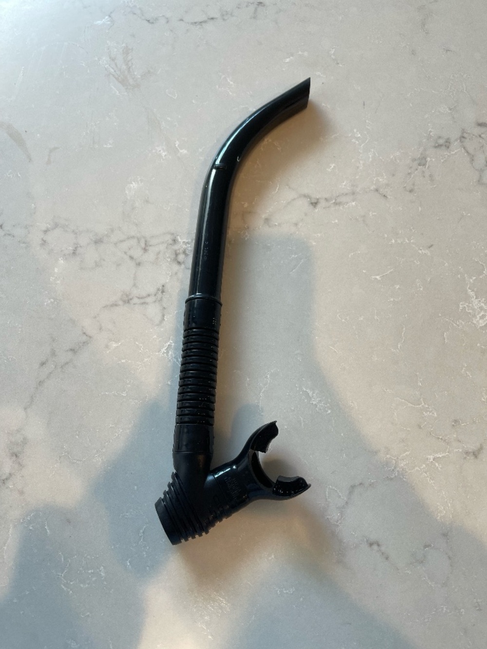 Genesis Surf Snorkel Black Silicone